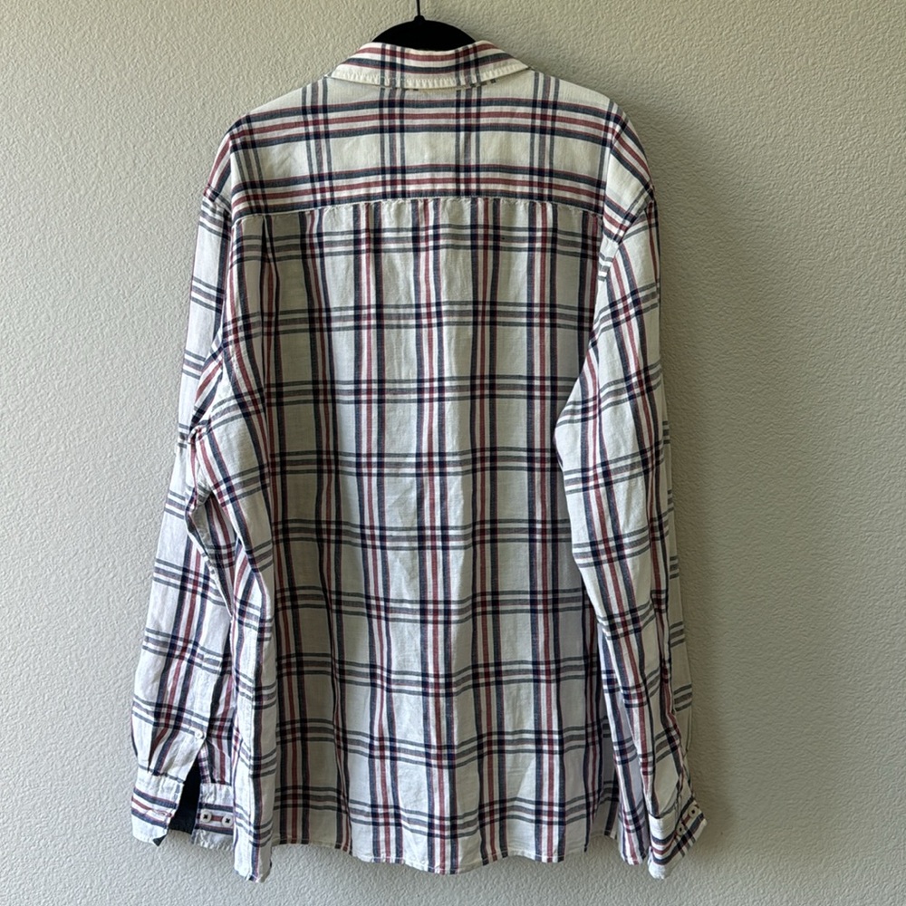 M&S Collection Linen Button Front Shirt Size XL - Picture 5 of 5
